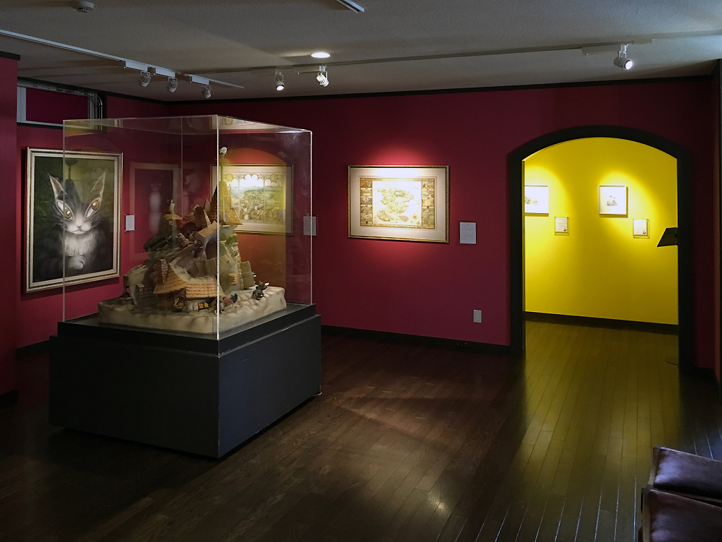 ねこのダヤン わちふぃーるどの原画、オブジェが楽しめる美術館