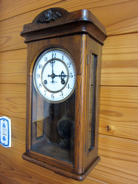 小角丸 座敷時計 - スリゲル型 精工舎