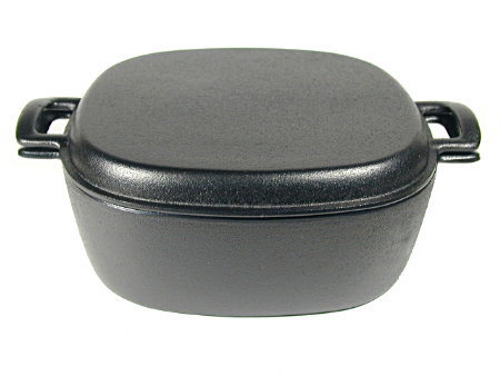 岩鋳・平型万能鍋 両手万能鍋／本場盛岡南部鉄器／こだわりやさん．com