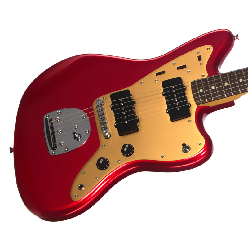 Squier Deluxe Jazzmaster Tremolo electric guitar - Candy Apple Red
