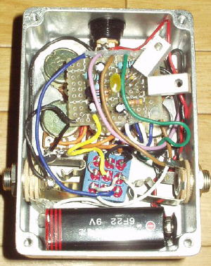 誰にでも作れるFuzz FACTORY「組込」 ギター・エフェクターの自作改造