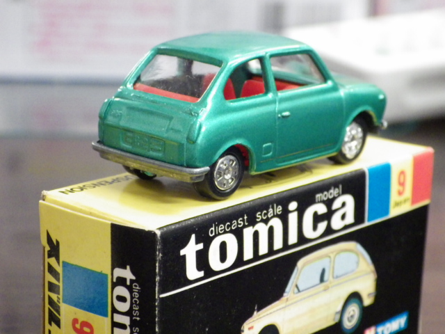 ミニカーショップグローバル - トミカ 9 スバル R2 【1Eホイール 緑】