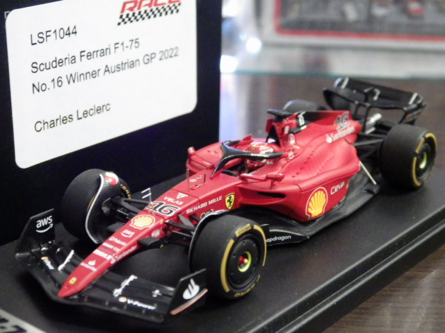 ミニカーショップグローバル - 1/43 ルックスマート フェラーリ F1-75