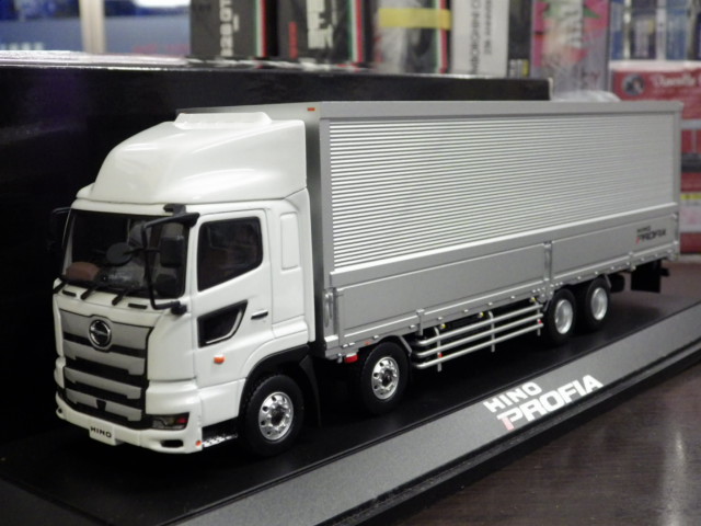 ミニカーショップグローバル - 1/43 日野特注品 日野 プロフィア【白×銀】