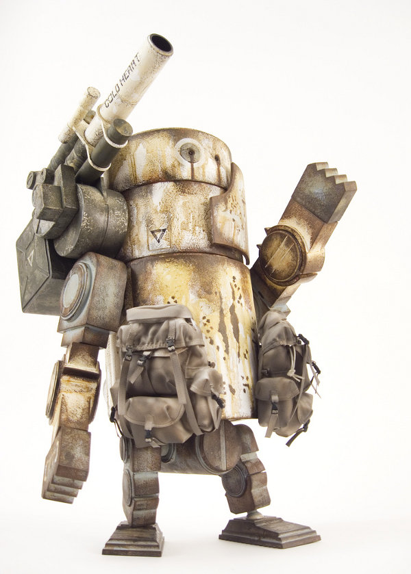 Large Martin Ashley Wood World War Robot action figure - Another