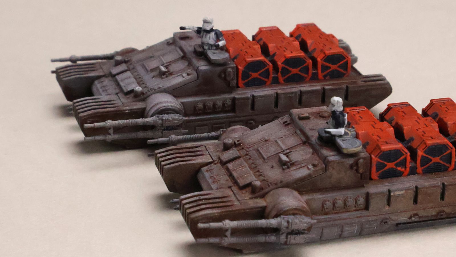 バンダイ インペリアル・コンバット・アサルト・タンク制作記