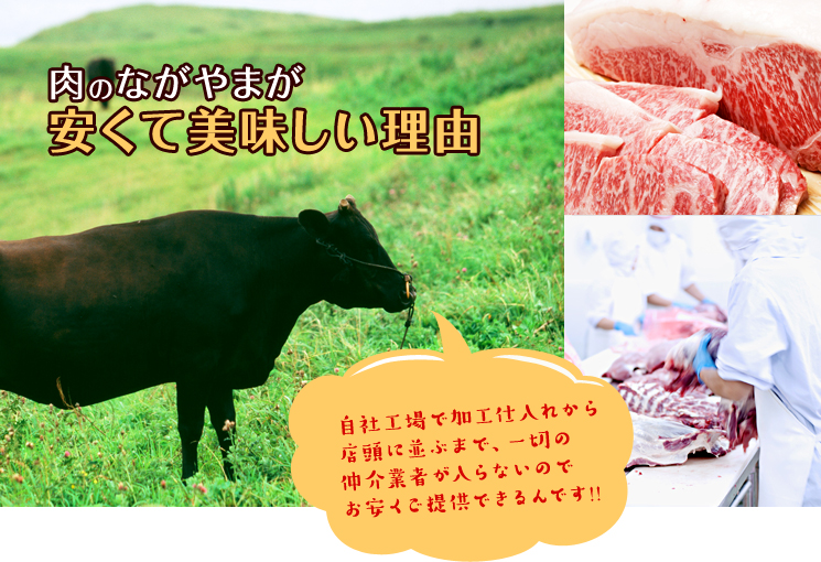 宮崎牛自社牧場直送！産直価格！！【肉のながやま】