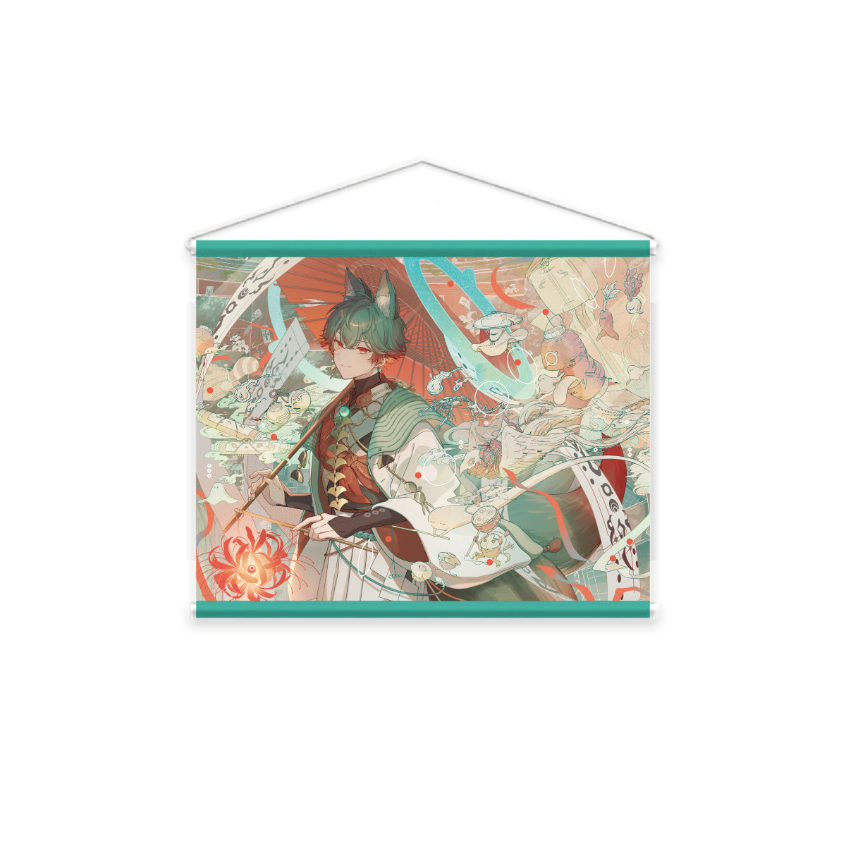 八神ツクモ】 2024誕生日 タペストリー – Neo-Porte（ネオポルテ