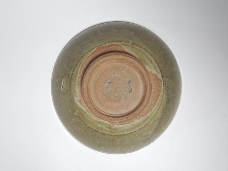 宋胡録 青磁印刻茶碗 仙遊洞