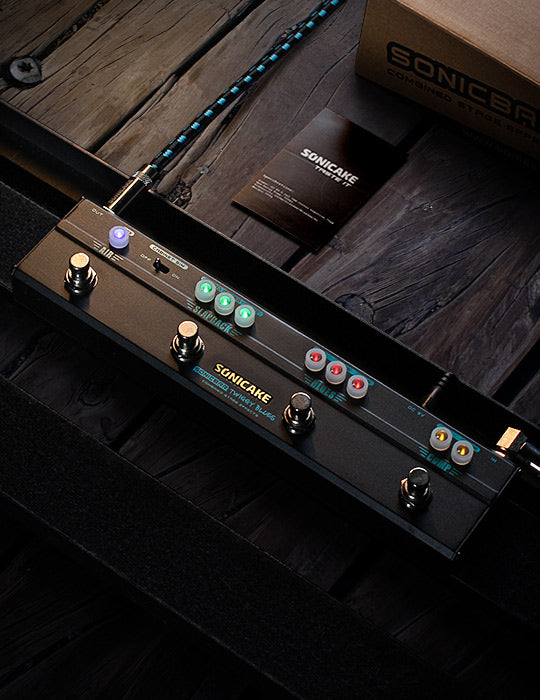 Twiggy Blues Multi Effects Vintage Blues Rock Tone Pedal - SONICAKE