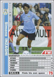 シモーネ・インザーギ | WCCF カードデータ詳細