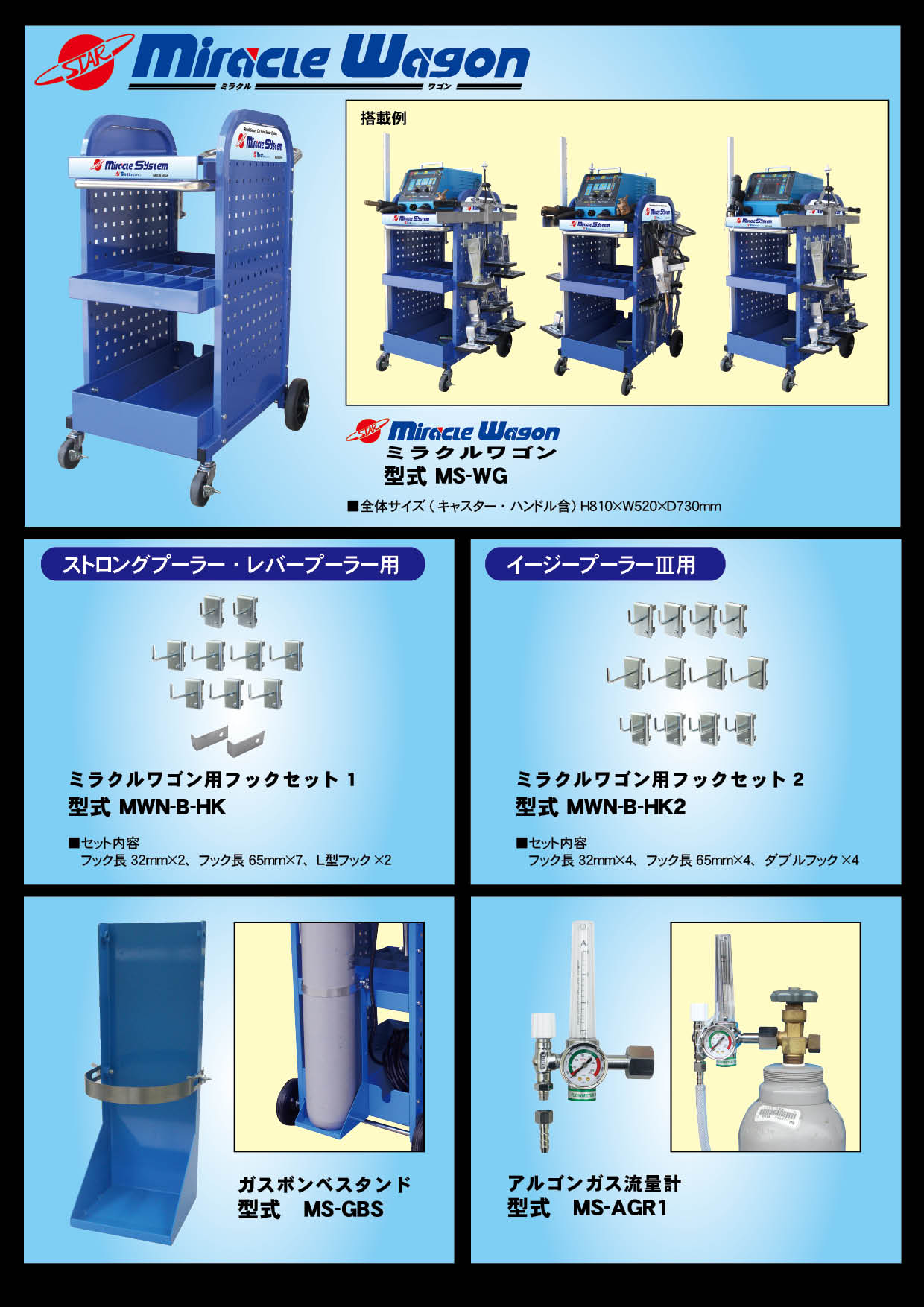 ミラクルシステム｜群馬県高崎市にあります自動車機械工具、板金工具