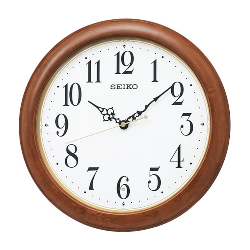 SEIKO セイコー 電波掛け時計 スタンダード 木枠【KX246B】 – 正美堂時計店