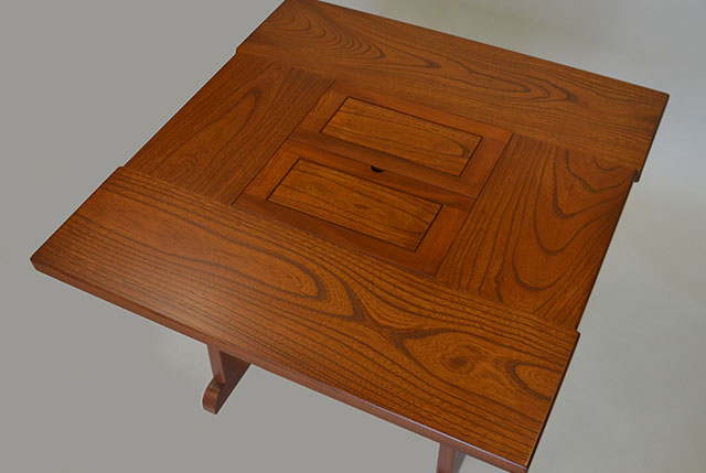 座卓兼用囲炉裏テーブル 欅