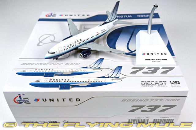 737-500 1:200 Diecast Model - JC Wings JC-XX20243 - $95.95