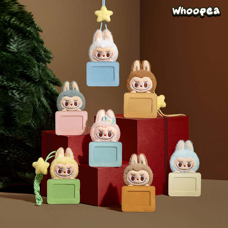 POPLAND Labubu Twinkly Fairy Tale Series Plush Card Holders, Blind