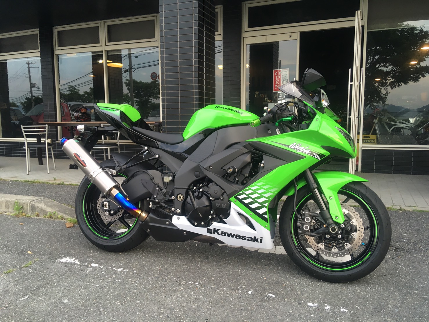 カワサキ ZX-10R(2010)フルパワー化ECU書き換え＆現車セッティング