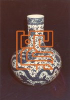 青花雙龍花卉天球瓶｜國家文化記憶庫