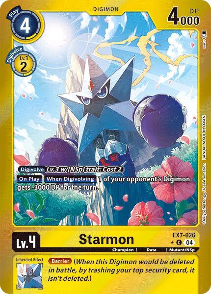 Starmon (Foil) - Digimon LIBERATOR - Digimon Card Game - TCGplayer.com