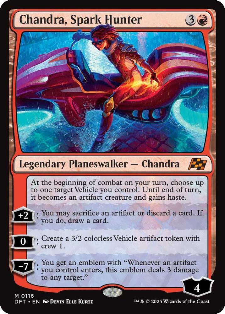 Chandra, Spark Hunter - Aetherdrift - Magic: The Gathering