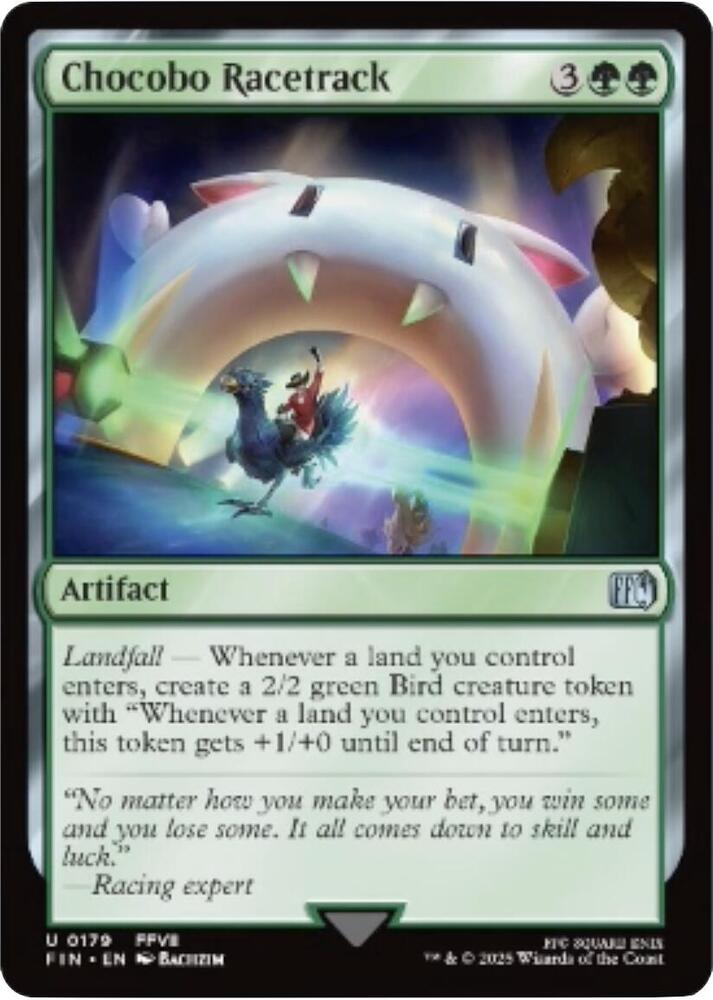 Chocobo Racetrack - FINAL FANTASY - Magic: The Gathering