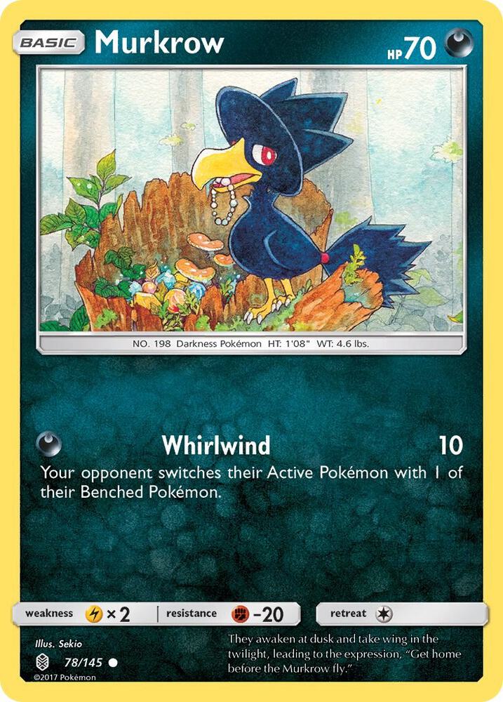 Murkrow - SM - Guardians Rising - Pokemon - TCGplayer.com