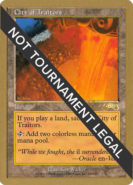 City of Traitors - 1999 Kai Budde (EXO) - World Championship Decks