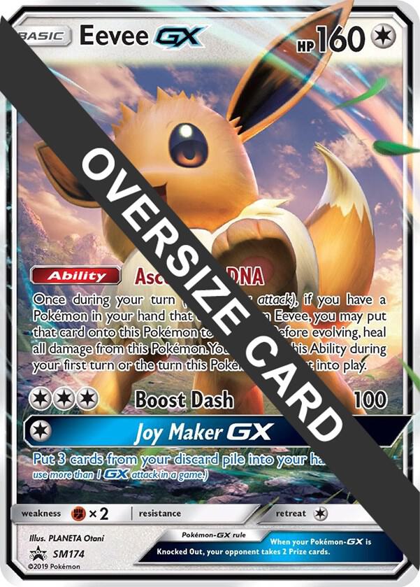 Eevee GX - SM174 (SM Black Star Promo) - Jumbo Cards - Pokemon