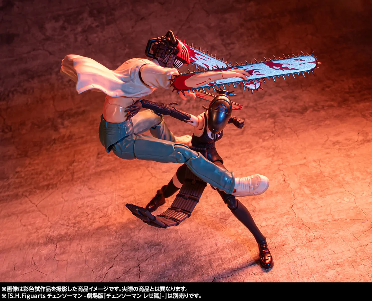 劇場版『チェンソーマン レゼ篇』公開中！魂ウェブ商店受注中のS.H.