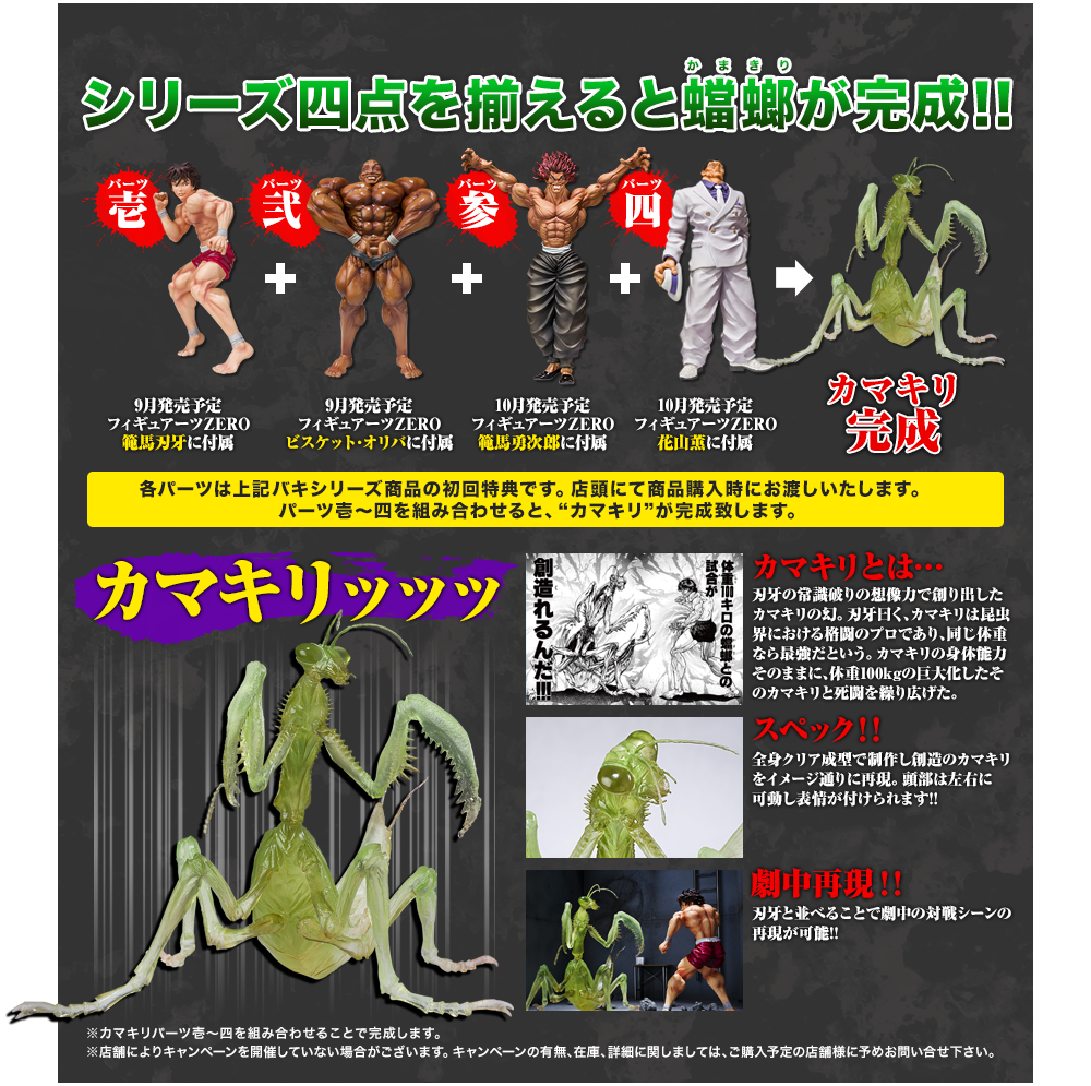 キャンペーン概要 - フィギュアーツZERO×範馬刃牙