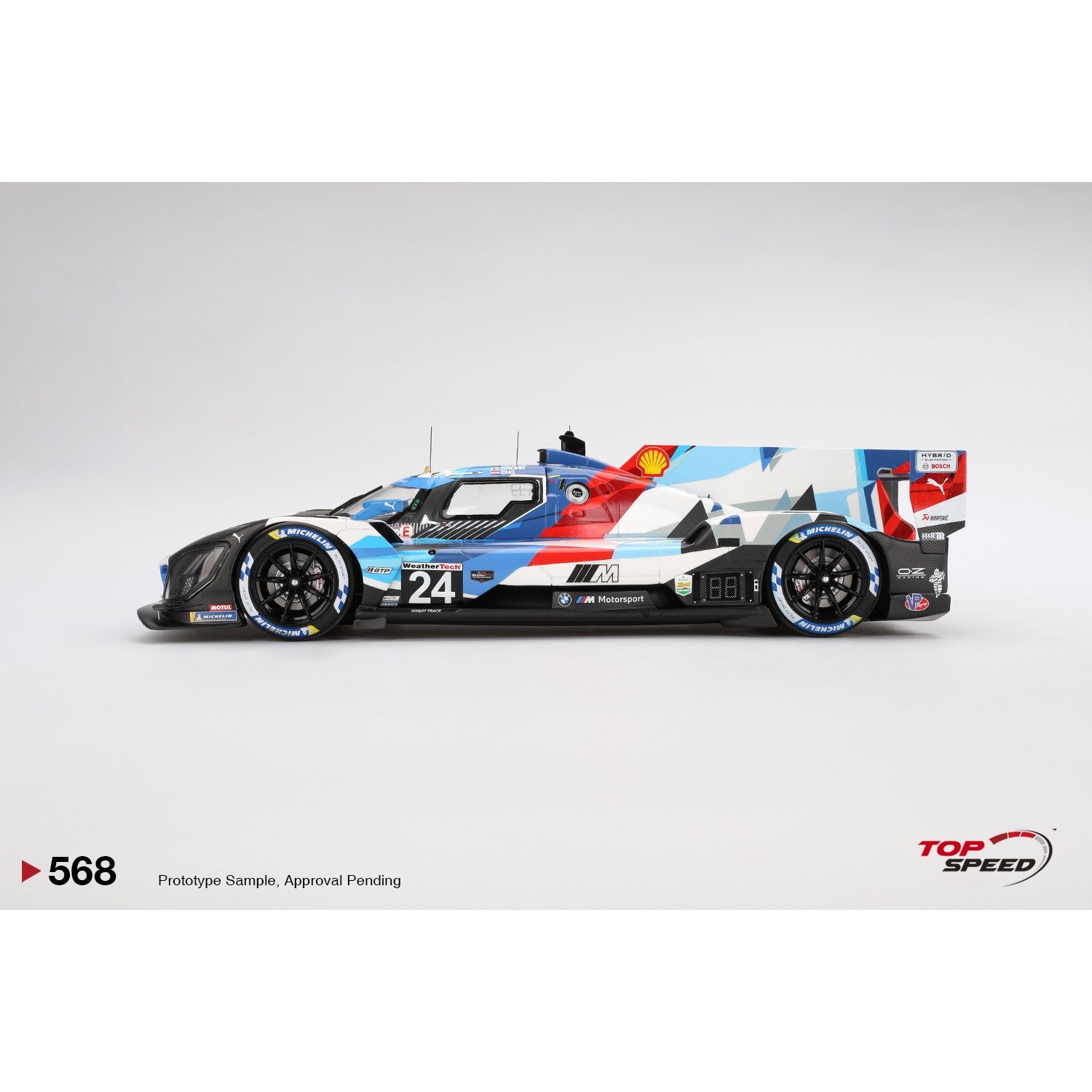1/18 BMW M Hybrid V8 GTP #24 BMW M Team RLL 2024 Rolex 24 – Team IMSA