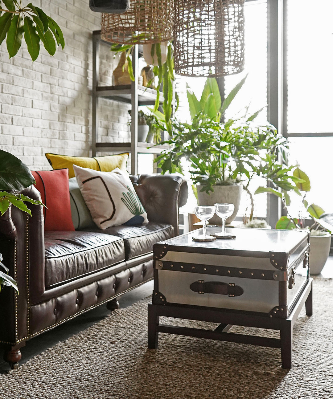 HALO（ハロー）ワトソン ミディアム トランク】チェスターテーブル