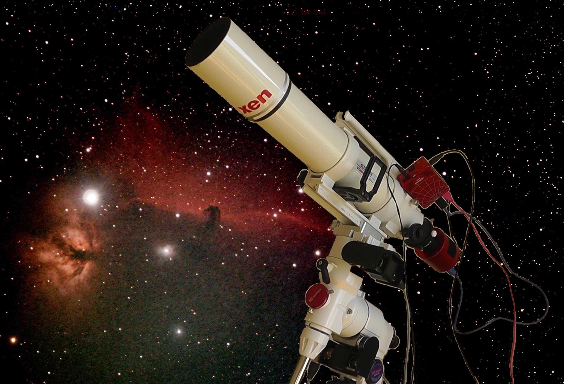 SD81SIIとASi294MC Proで冬の星雲をライブスタック: 悠久の泉