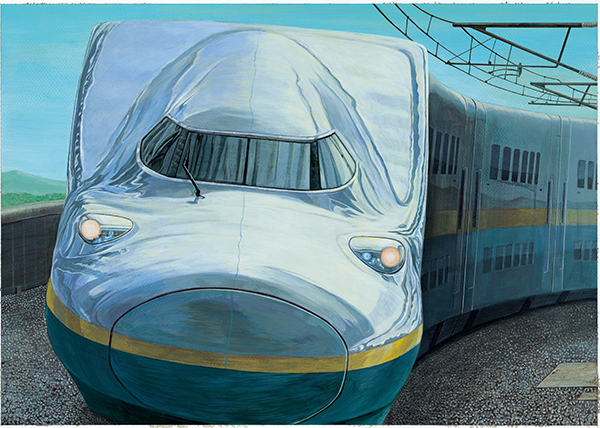 JR東日本 東北新幹線 25thポスター | ケッソクヒデキ |【東京