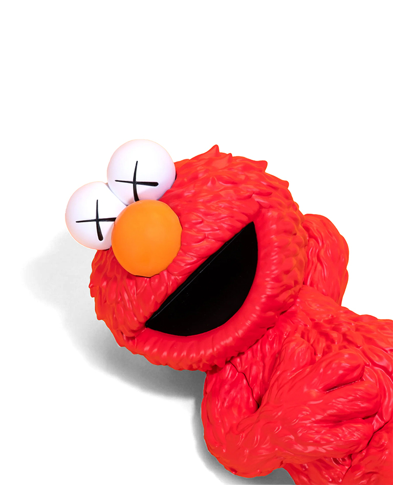 KAWS x Sesame Street Elmo Doll - KAWS | THÉM
