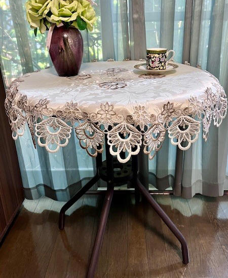 楽天市場】85センチ テーブルクロス 円形の通販