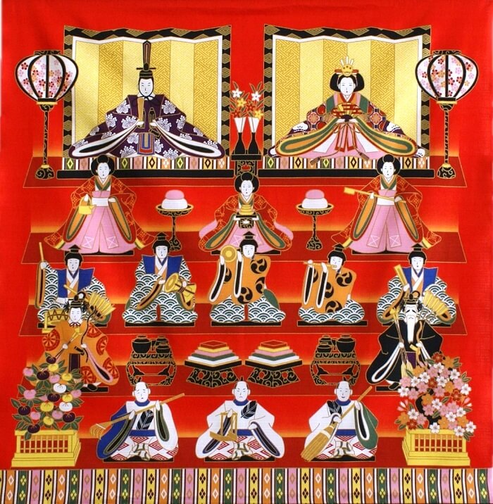 ひな祭りタペストリー｜おしゃれなお雛様の壁掛けのおすすめランキング