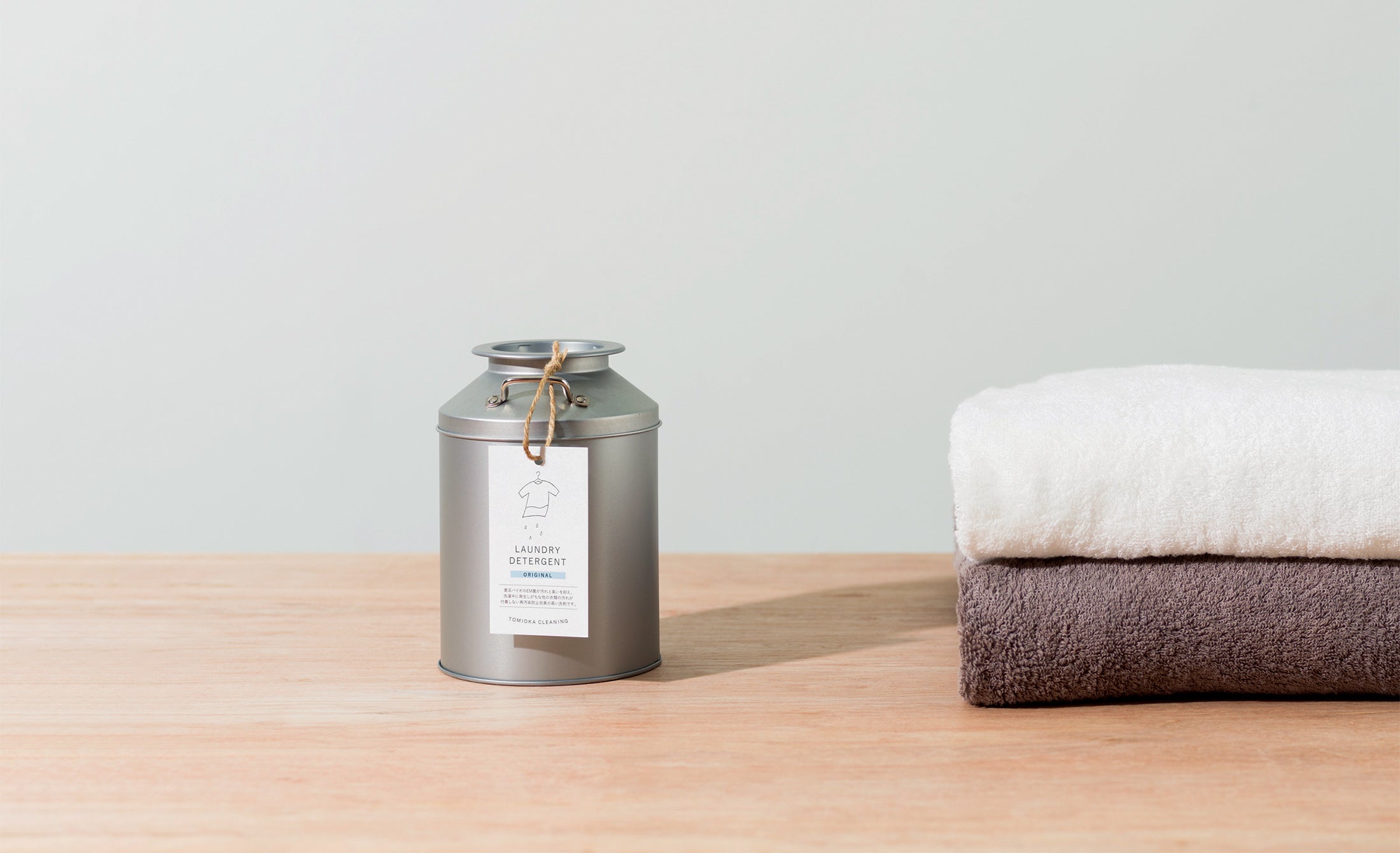 オリジナル 粉末洗剤 ミルク缶入り – とみおかクリーニング公式サイト