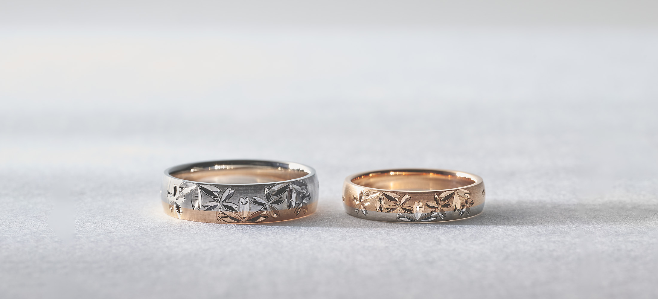 MICHIZAKURA ｜ 和の結婚指輪・婚約指輪ブランド｜巴 TOMOE