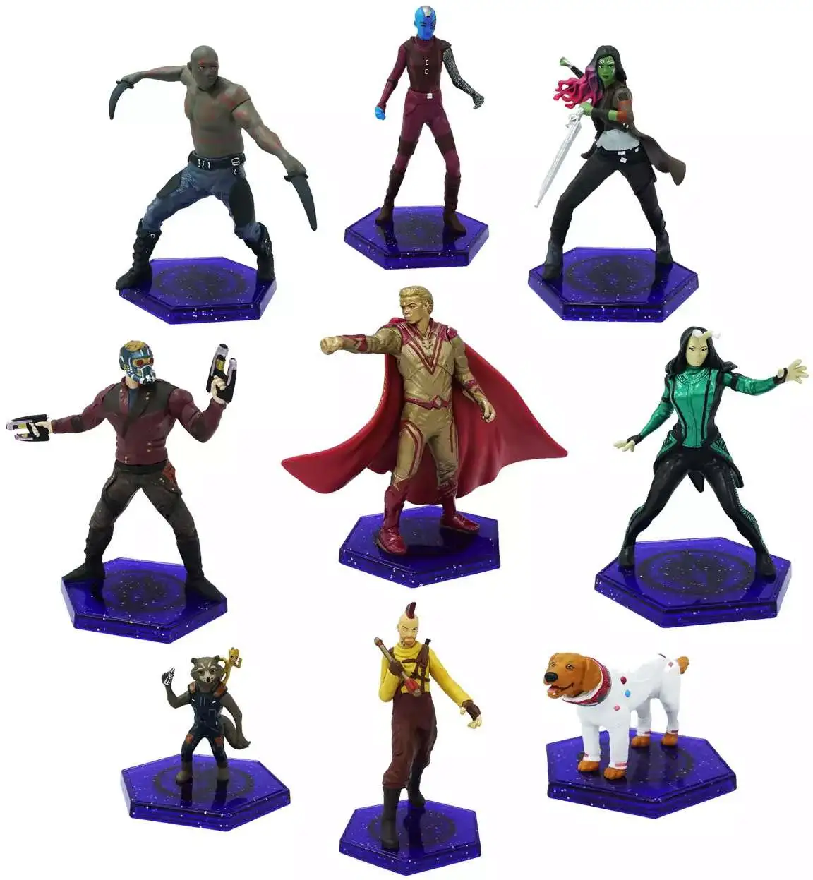 Disney Marvel Guardians of the Galaxy Vol. 3 Exclusive 6-Piece PVC