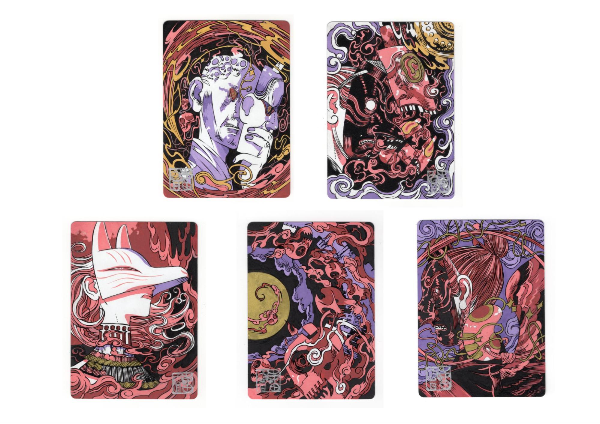 mtg アーティストプルーフ スケッチ foil MTG 黒き剣のギデオン