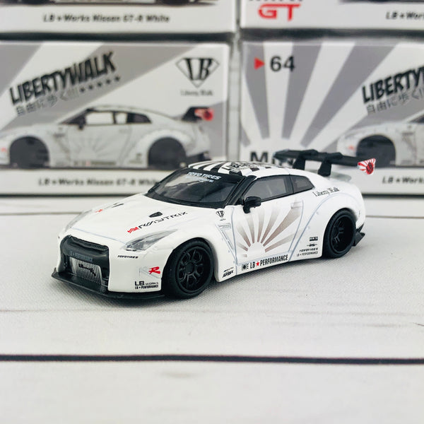 MINI GT 1/64 LB☆WORKS Nissan GT-R (R35) Type 1 , Rear Wing ver 1+