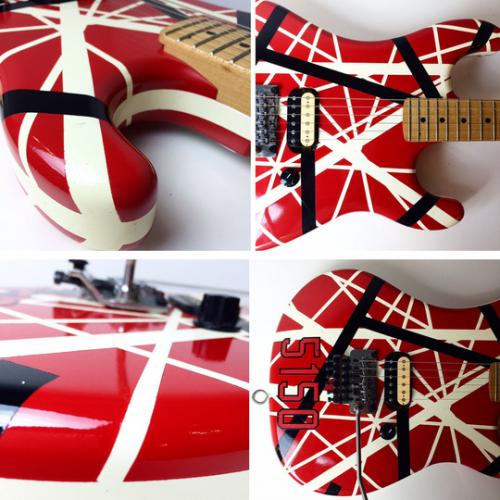 Kramerギターカスタム] 5150 evh フランケンギター風｜中野区野方の