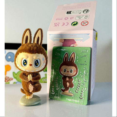 Labubu The Monsters Lazy Yoga Series Secret Yoga Coach – TOYSEZ