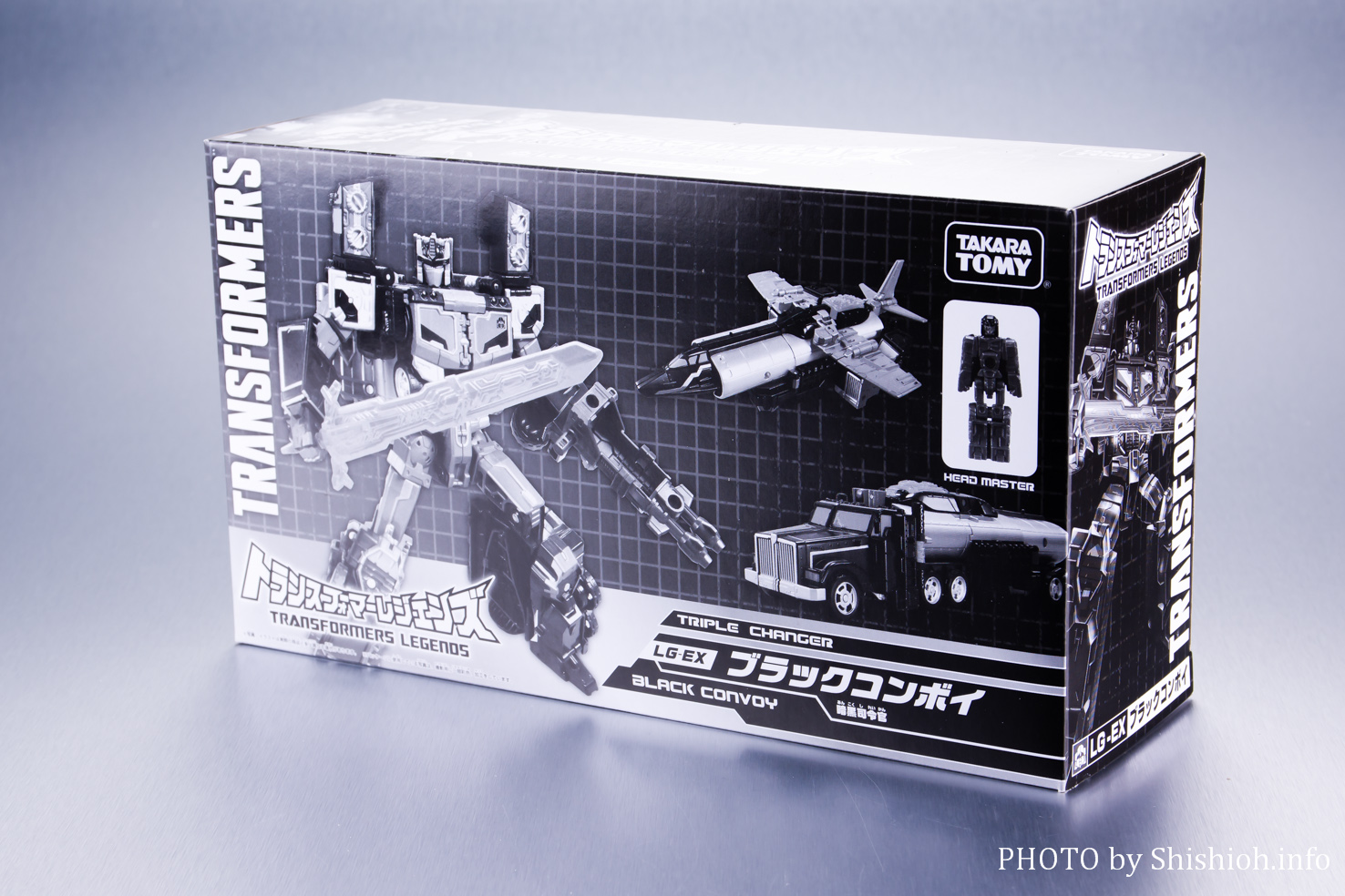 レビュー】トランスフォーマー レジェンズ LG-EX ブラックコンボイ