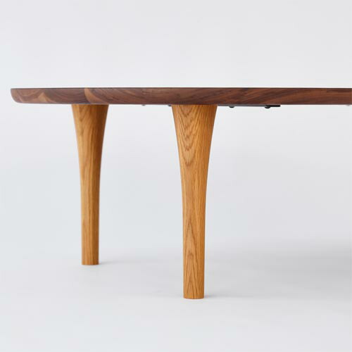 楽天市場】飛騨家具 HIDA 飛騨産業 侭 リビング 豆型天板 国産家具