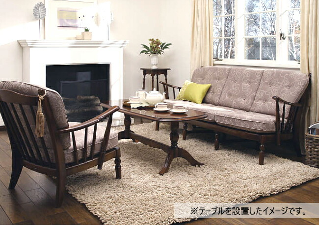 楽天市場】カリモク コロニアル センターテーブル 1200幅 【TC4010JK