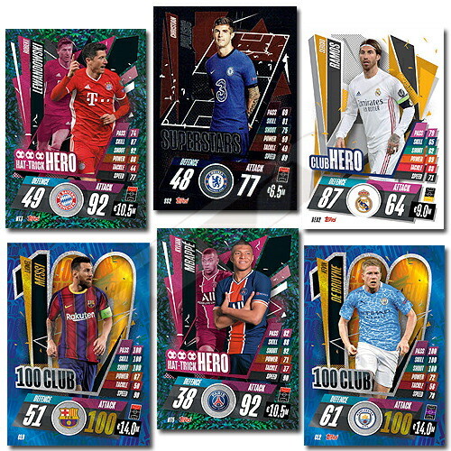 楽天市場】TOP02【国内未発売】TOPPS Match Attax 20-21