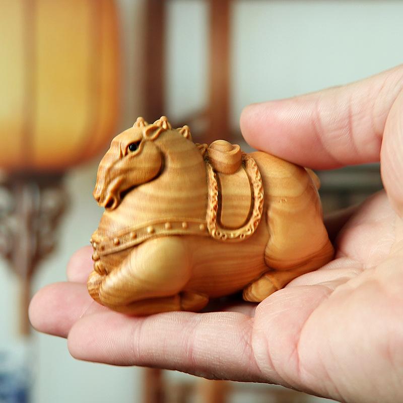 ☆馬☆花梨木☆動物☆精密細工☆置物☆彫刻☆5 販売済み ☆馬☆花梨木