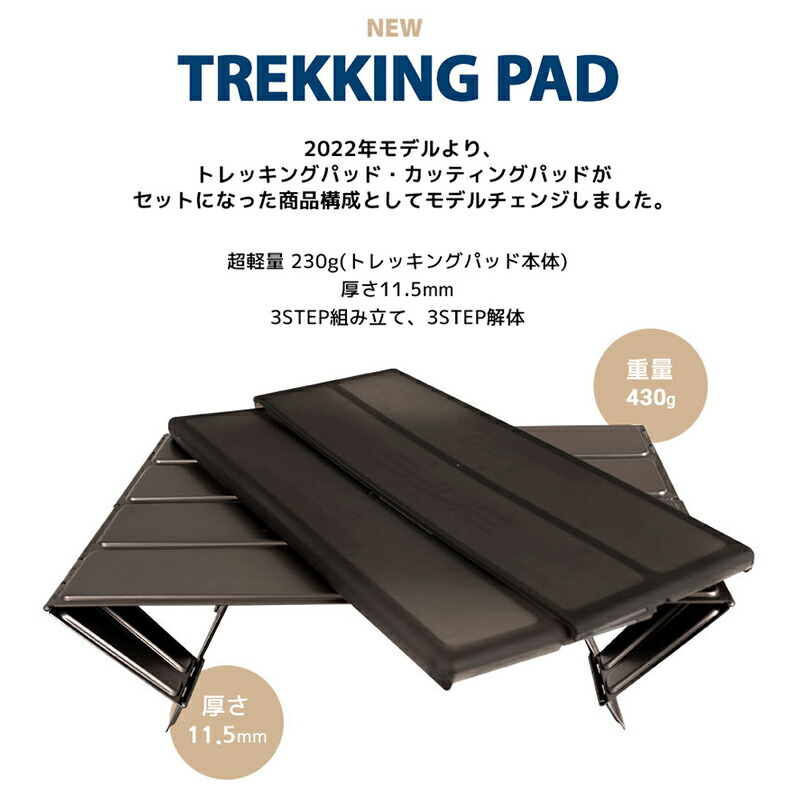 楽天市場】VERNE ベルン TREKKING PAD トレッキングパッド + CUTTING